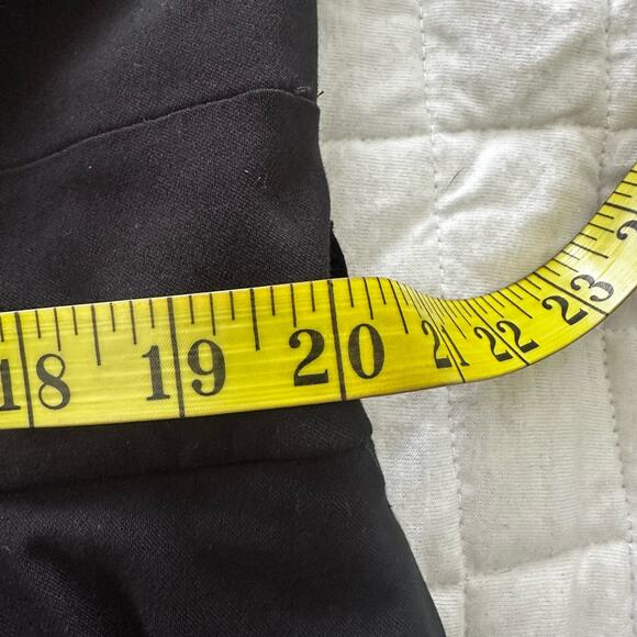 TORRID Womens Dress Black Faux Wrap Peplum Cocktail Coquette Workwear Stretch 20 - Picture 9 of 11